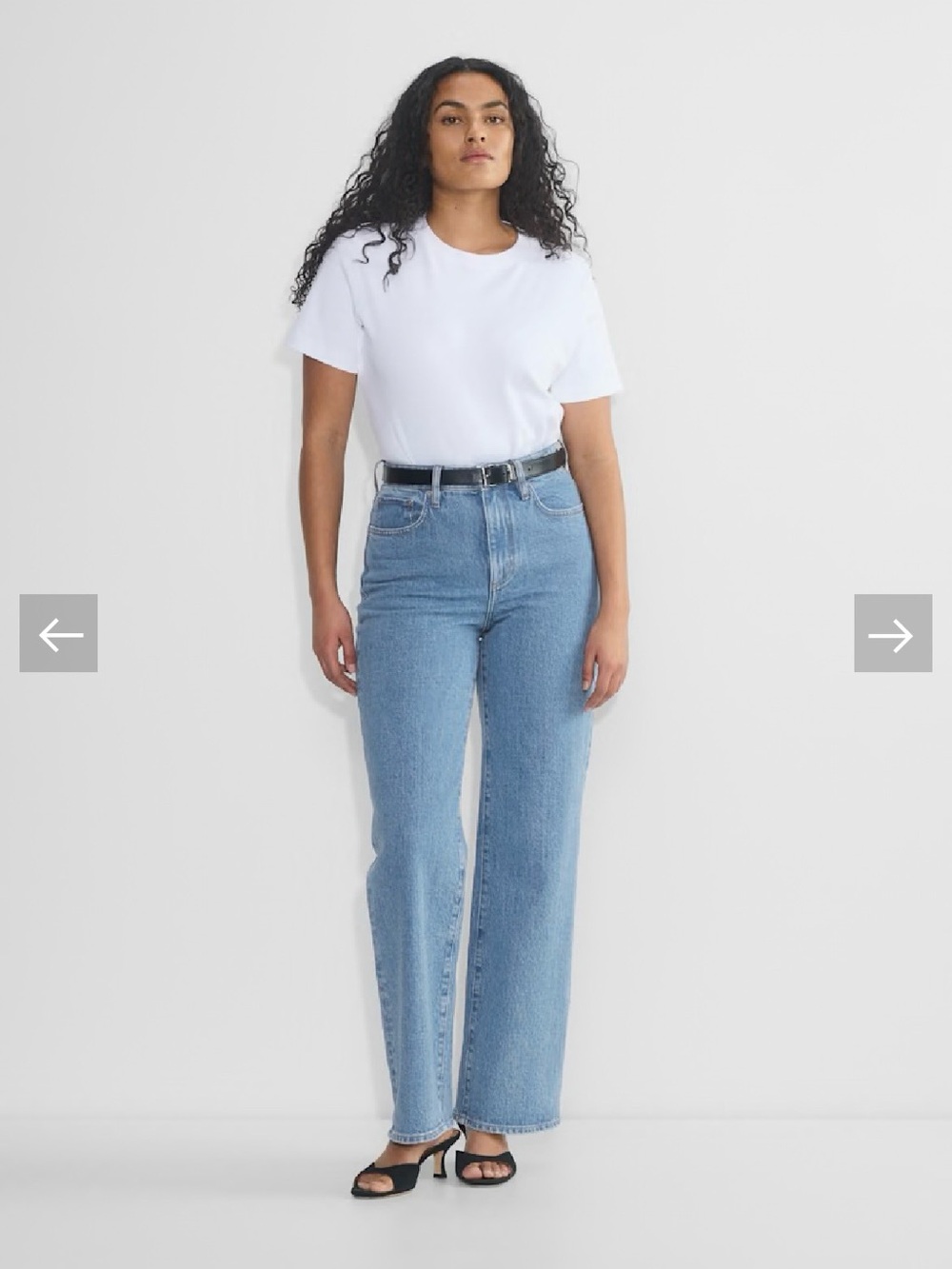 Denim Forum Curve Remy wide leg